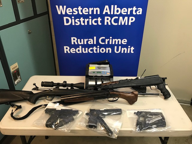 Wad Rcru Rcmp Seize Drugs And Weapons After Executing Search Warrant