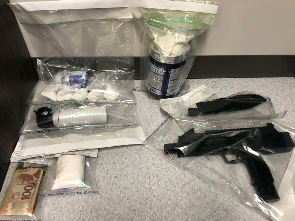 Thompson Rcmp Traffic Stop Leads To Seizure Of Drugs Cash And Weapons