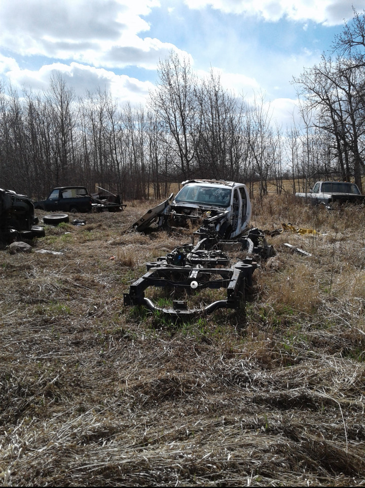 Recovered property in chop shop