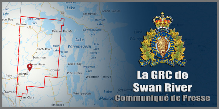 Signe de communiqué de presse de la GRC de Swan River