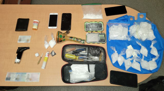 Seized approximately 900 grams of suspected crystal methamphetamine and drug trafficking paraphernalia