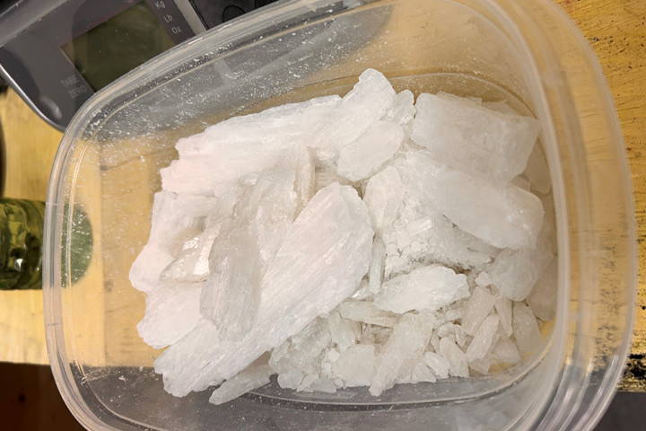 Suspected methamphetamine.