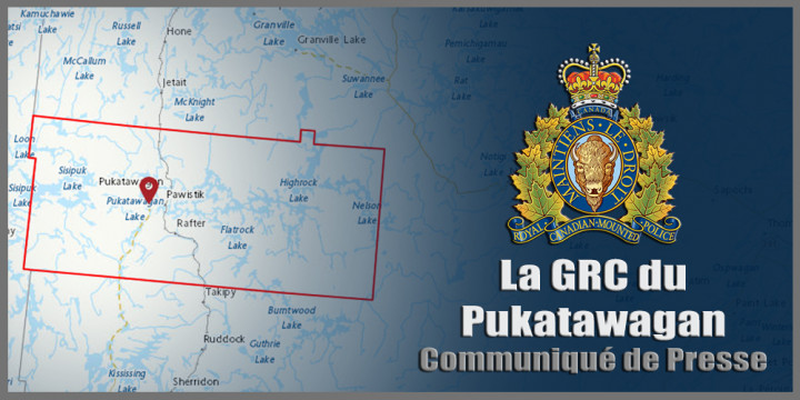 Signe de communiqué de presse de la GRC du Pukatawagan