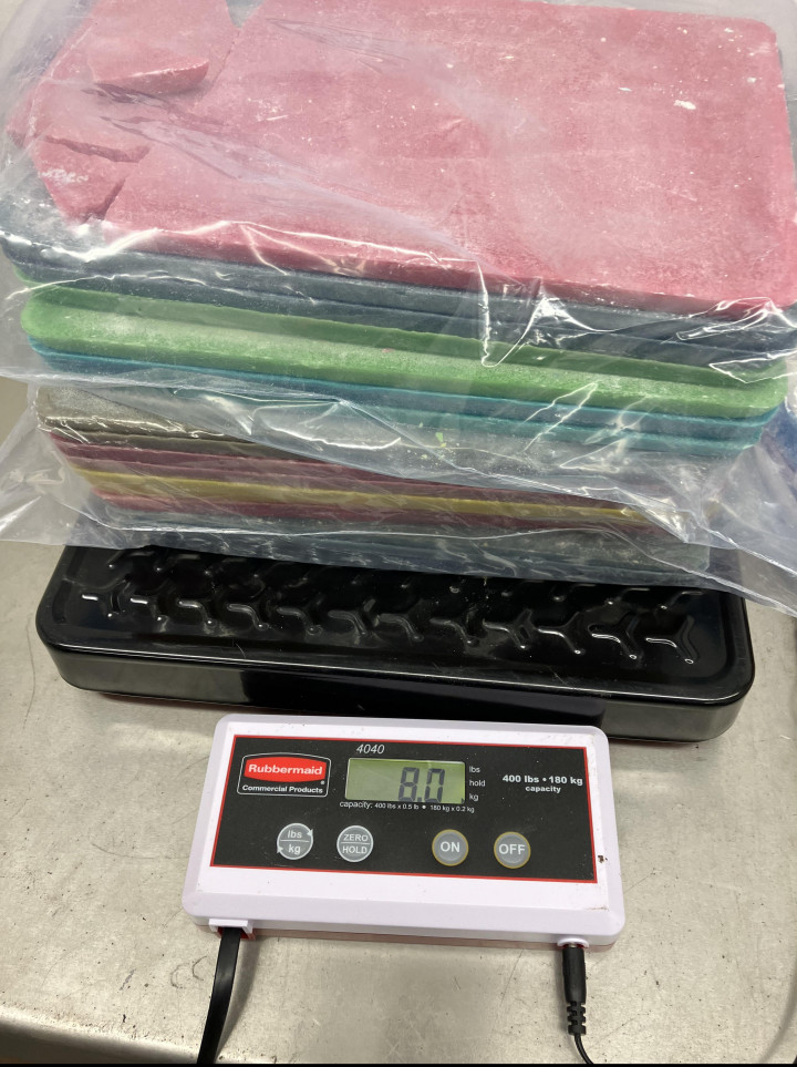 eight kilograms of fentanyl 